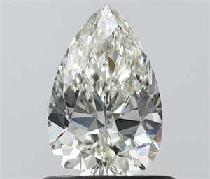 Foto Diamante Natural 0.72 quilates, De pera , Color H, claridad VVS2 y certificado IGI de