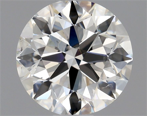 Picture of Natural Diamond 0.70 Carats, Round with Very Good Cut, H Color, SI1 Clarity and Certified by GIA
