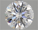 Lab Grown Diamond 2.53 Carats, Round with Ideal Cut, E Color, VS1 Clarity and Certified by IGI