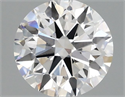 Lab Grown Diamond 1.05 Carats, Round with Ideal Cut, E Color, VS1 Clarity and Certified by IGI