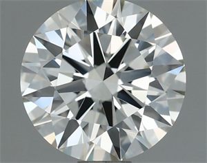 Picture of Natural Diamond 0.75 Carats, Round with Excellent Cut, J Color, VVS2 Clarity and Certified by IGI