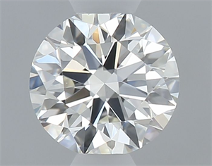 Foto Diamante Natural 0.40 quilates, Redondo , Color I, claridad VVS1 y certificado GIA de