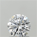 Lab Grown Diamond 1.02 Carats, Round with Ideal Cut, D Color, VS1 Clarity and Certified by IGI