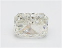 Natural Diamond 1.01 Carats, Radiant with  Cut, I Color, SI1 Clarity and Certified by GIA
