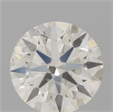 Natural Diamond 0.70 Carats, Round with Excellent Cut, H Color, SI2 Clarity and Certified by IGI