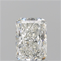 Natural Diamond 1.02 Carats, Radiant with  Cut, I Color, VVS1 Clarity and Certified by GIA