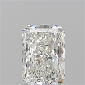 Picture of Natural Diamond 1.02 Carats, Radiant with  Cut, I Color, VVS1 Clarity and Certified by GIA