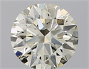 Diamante Natural 0.72 quilates, Redondo , Color J, claridad VS1 y certificado IGI