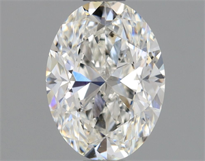 Picture of Natural Diamond 0.90 Carats, Oval with  Cut, G Color, VS2 Clarity and Certified by GIA