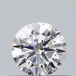 Foto Diamante Natural 0.40 quilates, Redondo , Color F, claridad VS1 y certificado GIA de