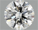 Del inventario de diamantes de laboratorio, 1.01 quilates, Redondo , Color E, claridad VS2 y certificado IGI