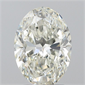 Diamante Natural 2.01 quilates, Ovalado , Color I, claridad VVS1 y certificado GIA