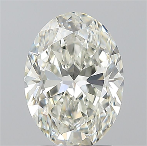 Foto Diamante Natural 2.01 quilates, Ovalado , Color I, claridad VVS1 y certificado GIA de
