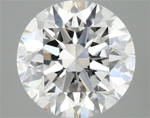 Picture of Lab Grown Diamond 2.54 Carats, Round with Excellent Cut, D Color, VVS2 Clarity and Certified by IGI