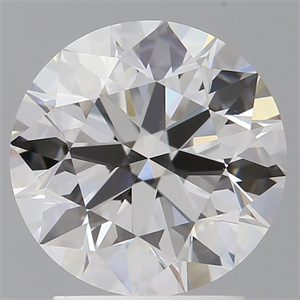 Picture of Natural Diamond 2.55 Carats, Round with Excellent Cut, G Color, VVS1 Clarity and Certified by GIA