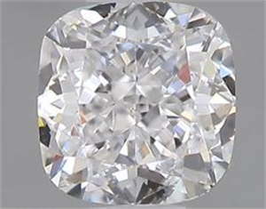 Foto Diamante Natural 0.50 quilates, Del cojín , Color D, claridad VS1 y certificado GIA de