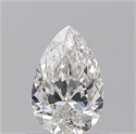 Diamante Natural 0.70 quilates, De pera , Color H, claridad VS2 y certificado GIA