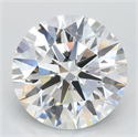 Del inventario de diamantes de laboratorio, 3.70 quilates, Redondo , Color D, claridad VVS1 y certificado GIA