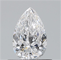 Diamante Natural 0.51 quilates, De pera , Color D, claridad VS1 y certificado GIA