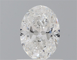 Picture of Natural Diamond 0.70 Carats, Oval with  Cut, E Color, VS2 Clarity and Certified by GIA