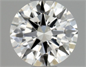 Diamante Natural 0.43 quilates, Redondo , Color I, claridad VVS2 y certificado GIA