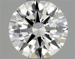 Foto Diamante Natural 0.43 quilates, Redondo , Color I, claridad VVS2 y certificado GIA de