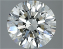 Diamante Natural 2.51 quilates, Redondo , Color J, claridad VS2 y certificado IGI