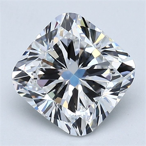 Foto Diamante Natural 2.20 quilates, Del cojín , Color D, claridad VS2 y certificado GIA de