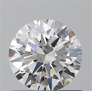 Foto Diamante Natural 0.73 quilates, Redondo , Color F, claridad VS1 y certificado GIA de