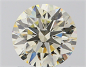 Natural Diamond 1.22 Carats, Round with Excellent Cut, J Color, VS2 Clarity and Certified by IGI