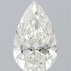 Picture of Natural Diamond 1.00 Carats, Pear with  Cut, H Color, VS2 Clarity and Certified by IGI