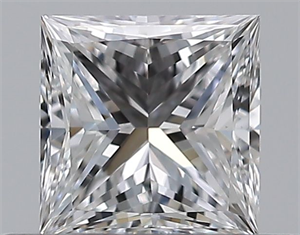 Foto Diamante Natural 0.47 quilates, Princesa , Color E, claridad VS1 y certificado GIA de