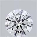 Del inventario de diamantes de laboratorio, 0.90 quilates, Redondo , Color D, claridad VS1 y certificado IGI