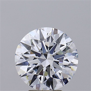 Picture of Lab Grown Diamond 4.78 Carats, Round with Ideal Cut, H Color, VVS2 Clarity and Certified by IGI