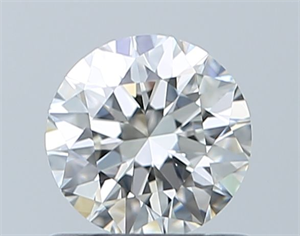 Foto Diamante Natural 0.70 quilates, Redondo , Color G, claridad VVS1 y certificado IGI de