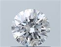 Diamante Natural 0.50 quilates, Redondo , Color D, claridad SI1 y certificado GIA