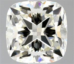 Picture of Natural Diamond 0.74 Carats, Cushion with  Cut, J Color, IF Clarity and Certified by IGI