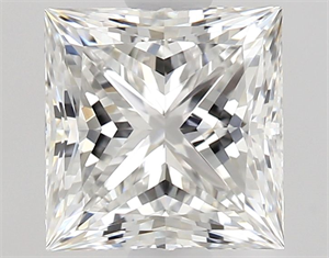 Picture of Natural Diamond 1.01 Carats, Princess with  Cut, F Color, VVS1 Clarity and Certified by GIA