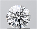 Del inventario de diamantes de laboratorio, 0.78 quilates, Redondo , Color D, claridad VS1 y certificado IGI