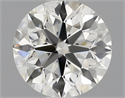 Natural Diamond 0.82 Carats, Round with Excellent Cut, G Color, VVS2 Clarity and Certified by IGI