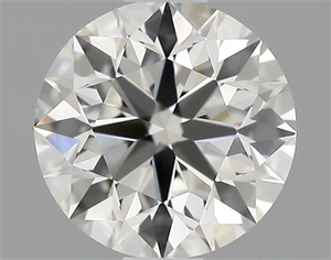 Picture of Natural Diamond 0.82 Carats, Round with Excellent Cut, G Color, VVS2 Clarity and Certified by IGI