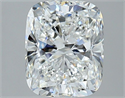 Natural Diamond 2.52 Carats, Cushion with  Cut, G Color, VS1 Clarity and Certified by GIA