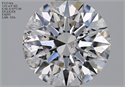 Natural Diamond 1.01 Carats, Round with Excellent Cut, F Color, SI2 Clarity and Certified by GIA