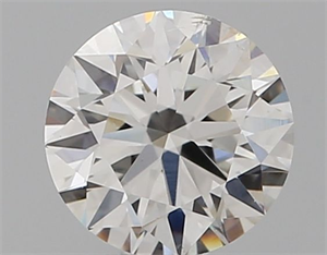 Picture of Natural Diamond 0.50 Carats, Round with Excellent Cut, G Color, SI1 Clarity and Certified by GIA