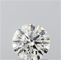 Natural Diamond 0.70 Carats, Round with Excellent Cut, K Color, I1 Clarity and Certified by GIA