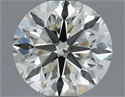 Diamante Natural 0.70 quilates, Redondo , Color I, claridad VS1 y certificado IGI