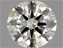 Diamante Natural 0.91 quilates, Redondo , Color I, claridad IF y certificado IGI