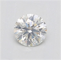 Diamante Natural 0.59 quilates, Redondo , Color H, claridad SI2 y certificado IGI