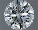 Natural Diamond 0.71 Carats, Round with Excellent Cut, G Color, VS1 Clarity and Certified by GIA