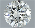 Diamante Natural 0.90 quilates, Redondo , Color J, claridad VS1 y certificado IGI